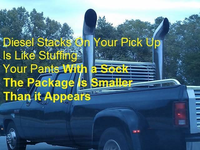 stacks on truck
