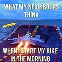 what my neighbors think jet engine