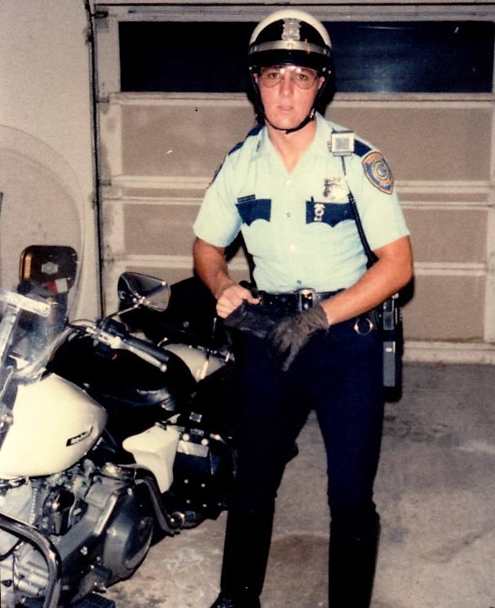a young motor officer