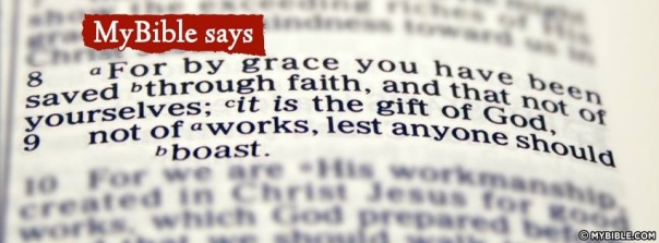 Jesus - by grace through faith not works